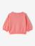 Basics Knitted Cardigan, Embroidered Heart, for Babies coral+white - vertbaudet enfant 