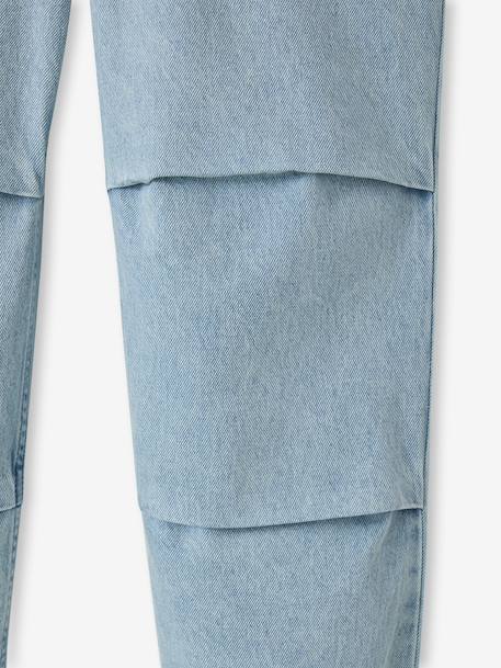 Denim parachute trousers bleached denim - vertbaudet enfant 