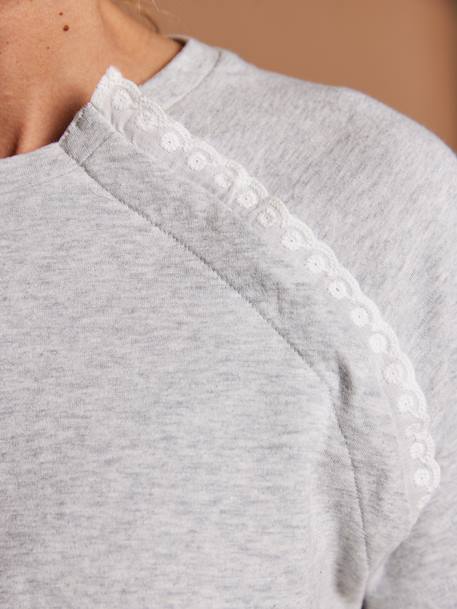 Nursing clothes trouser set marl grey - vertbaudet enfant 