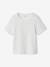 Pack of 3 ribbed T-shirts ecru - vertbaudet enfant 