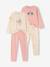 Pack of 2 girls' long-sleeved pyjamas rose - vertbaudet enfant 