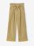 Jonen girl's cotton gauze trousers ink blue+khaki - vertbaudet enfant 