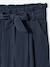 Jonen girl's cotton gauze trousers ink blue+khaki - vertbaudet enfant 