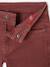 Boy's 5-pocket bermuda shorts clay beige+emerald green+grey blue+terracotta - vertbaudet enfant 