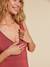 Pack of 2 Sleeveless Tops with Crossover Effect for Maternity, Fiona by ENVIE DE FRAISE navy blue+terracotta - vertbaudet enfant 