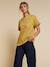 T-shirt with short sleeves in organic cotton olive - vertbaudet enfant 