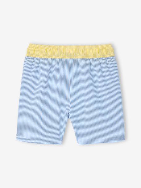 Maillot de bain garçon bleu+vert d'eau - vertbaudet enfant 