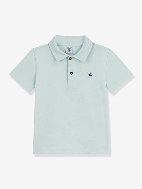 Polo manches courtes garçon vert - vertbaudet enfant 