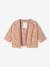 Embroidered padded jacket for baby girls pecan nut - vertbaudet enfant 
