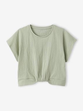 Fille-T-shirt, sous-pull-T-shirt-Blouse manches courtes 