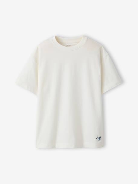 Pack of 2 short-sleeved t-shirts grey blue - vertbaudet enfant 