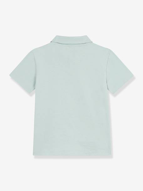Boy's short-sleeved polo shirt green - vertbaudet enfant 