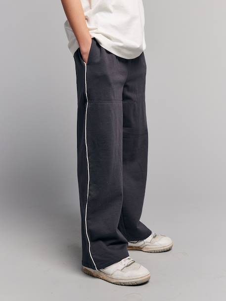 Wide leg joggers anthracite - vertbaudet enfant 
