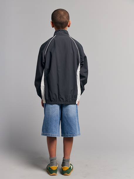 Bermuda long denim double stone - vertbaudet enfant 
