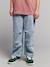 Denim parachute trousers bleached denim - vertbaudet enfant 