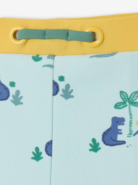 Dino baby swimsuit turquoise - vertbaudet enfant 