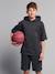 Set of short sweatshirt with short sleeves anthracite - vertbaudet enfant 