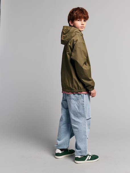 Pantalon parachute denim denim bleached - vertbaudet enfant 