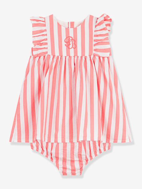 Set of sleeveless dress and bloomer for babies apricot - vertbaudet enfant 