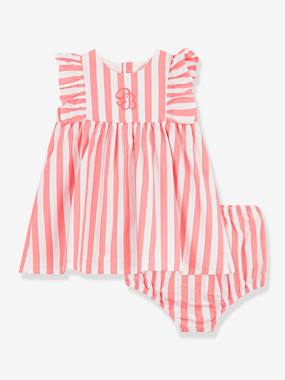 Baby-Set of sleeveless dress and bloomer for babies 
