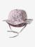 Floral print cotton baby bucket hat ecru - vertbaudet enfant 