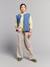 Denim sleeveless jacket medium blue - vertbaudet enfant 