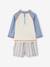 UV protective baby swimwear set grey blue - vertbaudet enfant 