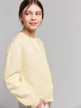 Girls-Cardigans, Jumpers & Sweatshirts-Cardigans-Buttoned cardigan 