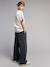 Wide leg joggers anthracite - vertbaudet enfant 