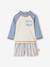 UV protective baby swimwear set grey blue - vertbaudet enfant 