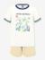 Boy's short pyjamas white - vertbaudet enfant 
