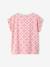 Printed T-Shirt for Girls lavender+printed white+rose+white - vertbaudet enfant 