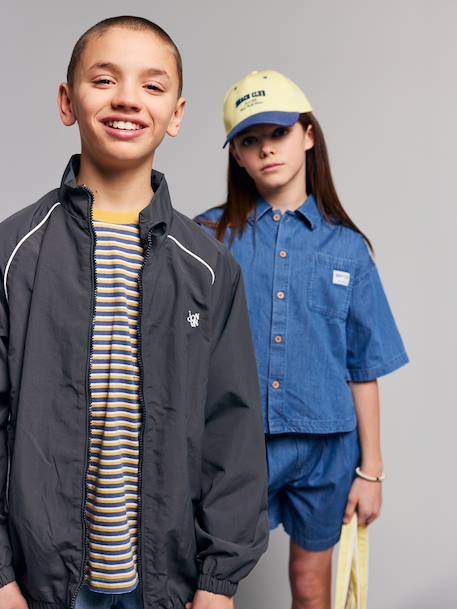 Zipped sports jacket anthracite - vertbaudet enfant 