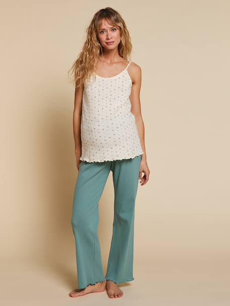 4-piece multi-season maternity set sage green - vertbaudet enfant 