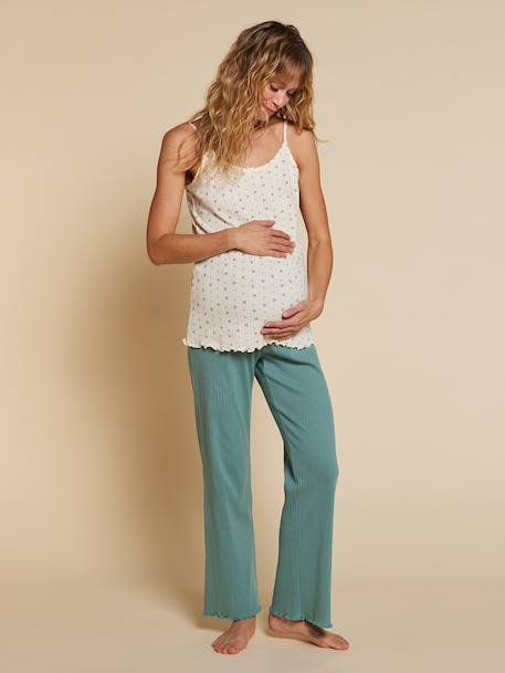 4-piece multi-season maternity set sage green - vertbaudet enfant 