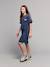 T-shirt dress navy blue - vertbaudet enfant 