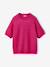 Girl's short-sleeved jumper JONEN lilac+rose - vertbaudet enfant 