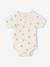 Pack of 3 organic cotton baby boy bodysuits red - vertbaudet enfant 