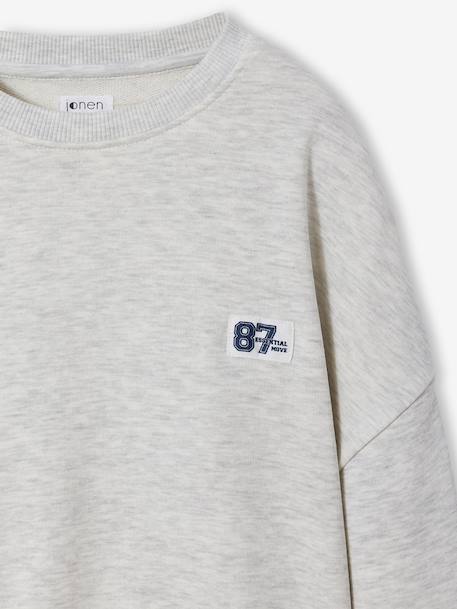 Sport sweatshirt marl grey - vertbaudet enfant 