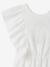 Playsuit with embroidery in cotton white - vertbaudet enfant 