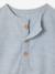 Baby boys' short-sleeved bodysuit sky blue - vertbaudet enfant 