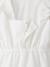 Playsuit with embroidery in cotton white - vertbaudet enfant 