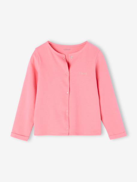 Dress + Jacket Outfit, for Girls mauve+printed pink - vertbaudet enfant 