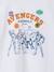 Boys' short-sleeved AVENGERS t-shirt white - vertbaudet enfant 