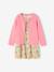 Dress + Jacket Outfit, for Girls mauve+printed pink - vertbaudet enfant 