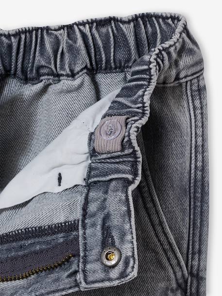 Skater Shorts, JONEN bleached denim+denim grey - vertbaudet enfant 