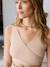 Pack of 2 Seamless Bras in Microfibre, Nursing Special beige+Dark Blue+Grey Anthracite - vertbaudet enfant 