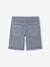 Boy's 5-pocket bermuda shorts clay beige+emerald green+grey blue+terracotta - vertbaudet enfant 