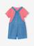 Dungaree and t-shirt set medium blue - vertbaudet enfant 