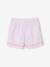 Short-sleeved pyjama playsuit to customise lilac - vertbaudet enfant 